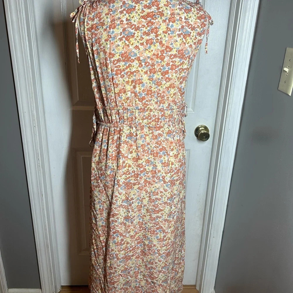Rails Women’s Constantine Multi Wildflower Sleeveless Midi Dress Size Medium - Picture 13 of 16